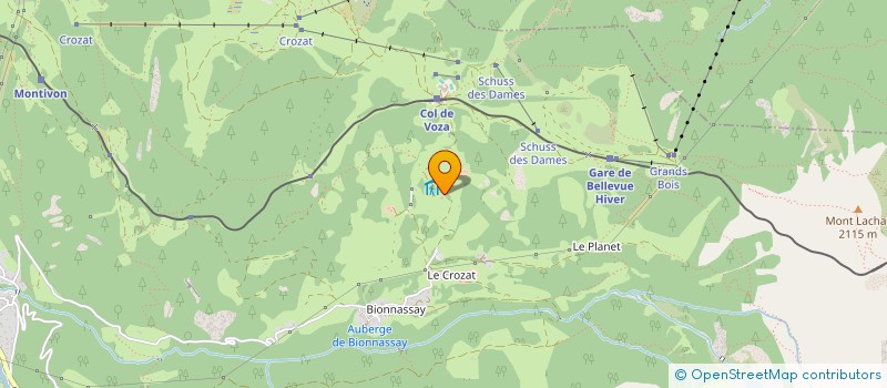 localisation de l'entreprise SCI BIONNASSAY  SAINT-GERVAIS-LES-BAINS