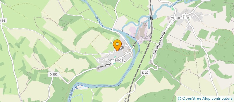 localisation de l'entreprise SCI BIOT MONGIN  CONFLANDEY