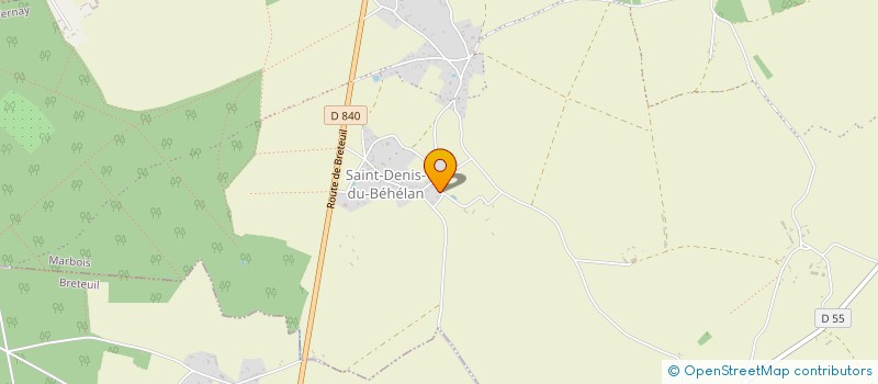 localisation de l'entreprise SCI BIP  MARBOIS