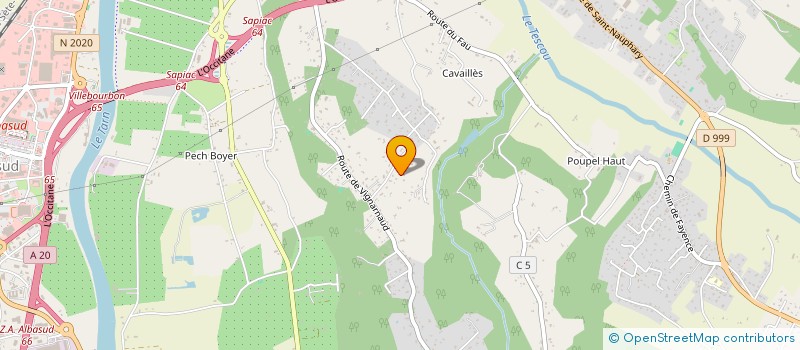 localisation de l'entreprise SCI BIP  MONTAUBAN