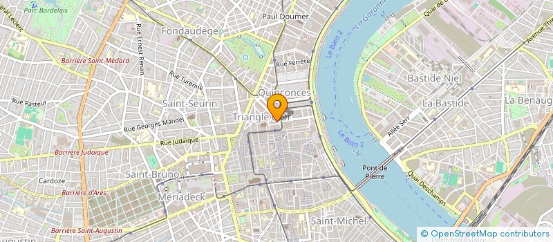 localisation de l'entreprise SCI BIR HAKEIM 2  BORDEAUX