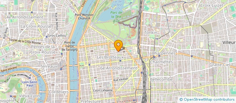 localisation de l'entreprise SCI BIRDY 2  LYON