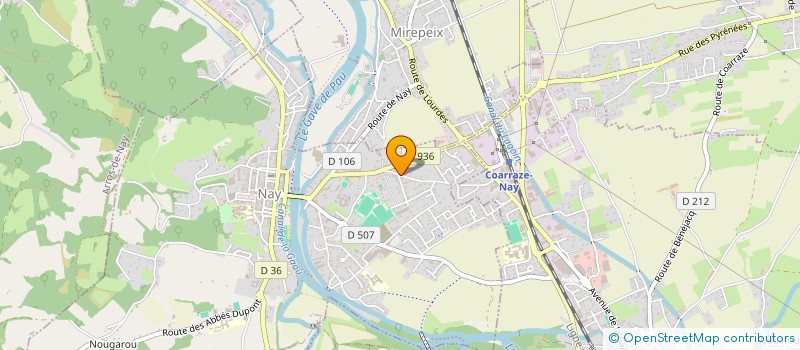 localisation de l'entreprise SCI BIRIATOU PERTHUS  SAINT-VINCENT