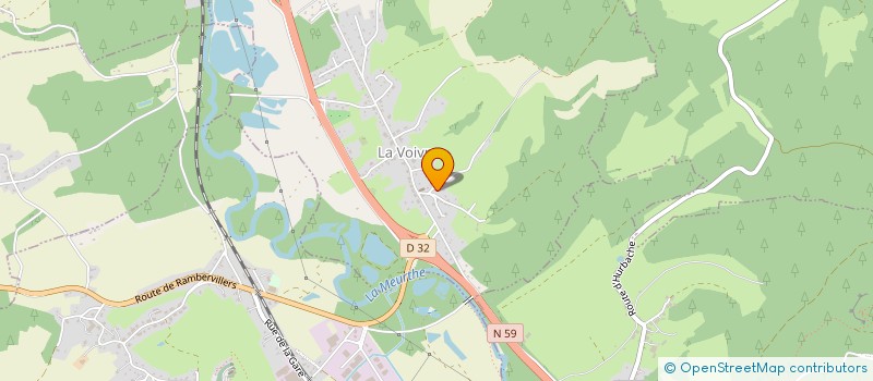 localisation de l'entreprise SCI BIRKER  LA VOIVRE