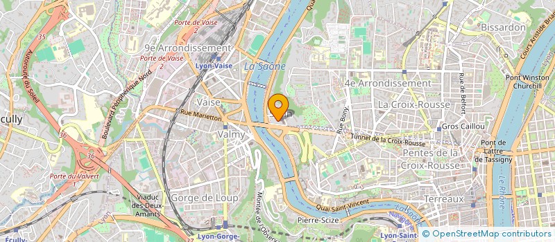 localisation de l'entreprise SCI BIRMINGHAM  LYON