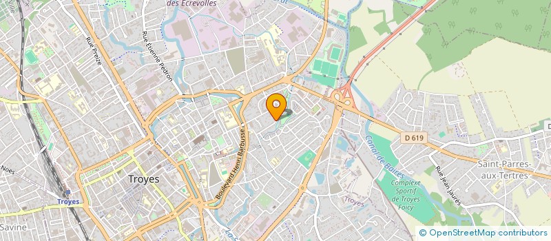 localisation de l'entreprise SCI BIRNI à TROYES