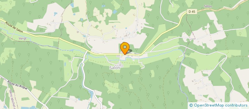 localisation de l'entreprise SCI BIRON à SANILHAC