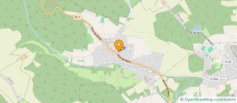 localisation de l'entreprise SCI BIS à SAULNY