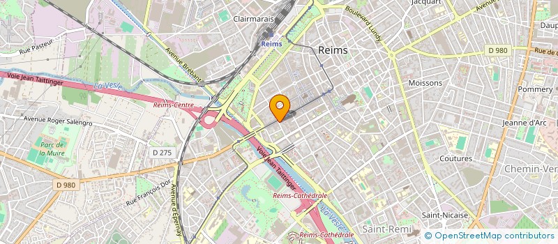 localisation de l'entreprise SCI BISBAL RULLAN à REIMS