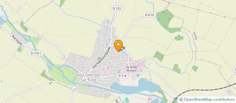 localisation de l'entreprise SCI BISC à SAINT-GEORGES-SUR-EURE