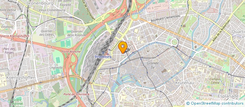 localisation de l'entreprise SCI BISCHWILLER LES MIMOSAS à STRASBOURG