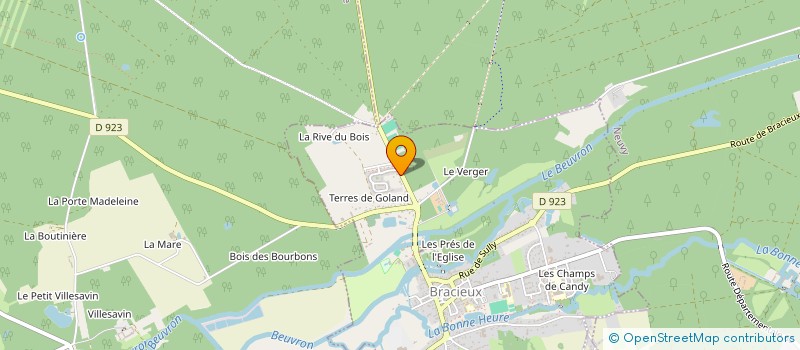 localisation de l'entreprise SCI BISCUITERIE D'AMBOISE  MASLIVES