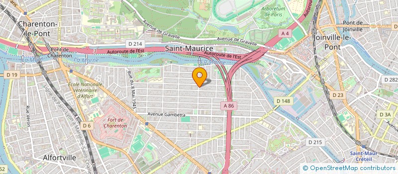 localisation de l'entreprise SCI BISD 5 à MAISONS-ALFORT