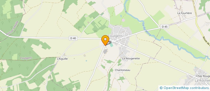 localisation de l'entreprise SCI BISHOP à COULGENS