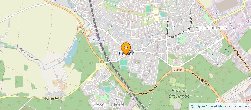 localisation de l'entreprise SCI BISMUTH LDC  CESSON