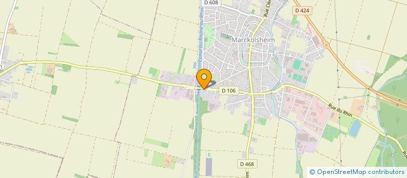 localisation de l'entreprise SCI BISSESSUR PATRIMOINE  MARCKOLSHEIM