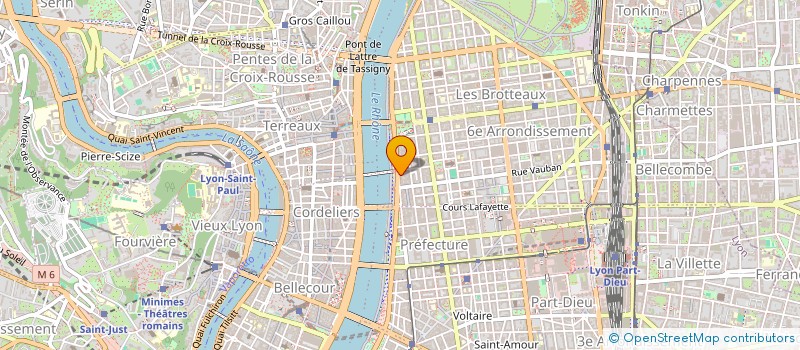 localisation de l'entreprise SCI BISSON  LYON