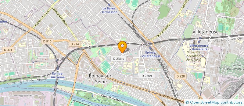 localisation de l'entreprise SCI BITAN à EPINAY-SUR-SEINE