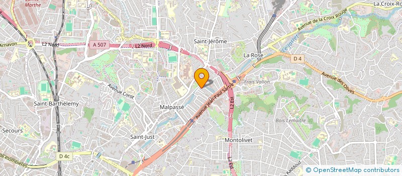 localisation de l'entreprise SCI BITOUN à MARSEILLE