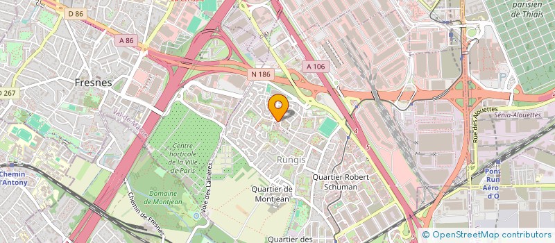 localisation de l'entreprise SCI BITTANTE  RUNGIS