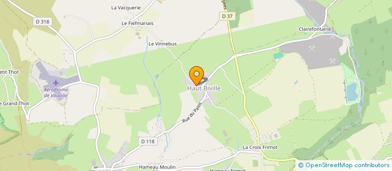 localisation de l'entreprise SCI BIVACQ  LA HAGUE