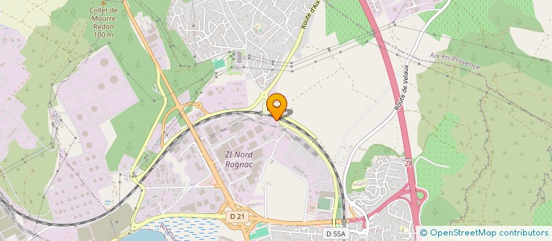 localisation de l'entreprise SCI BIVER  ROGNAC