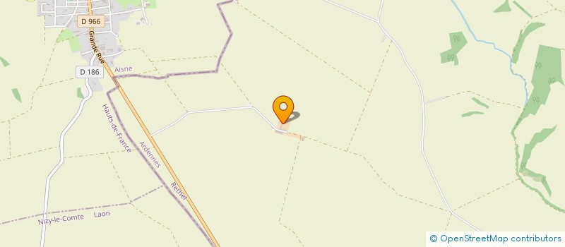 localisation de l'entreprise SCI BIVL  SEVIGNY-WALEPPE