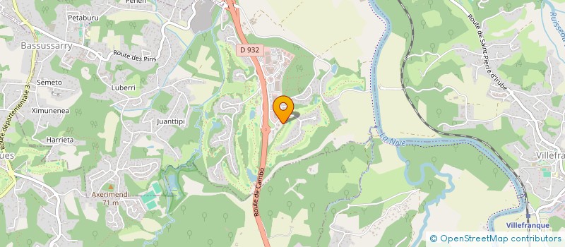 localisation de l'entreprise SCI BIXKAT à BASSUSSARRY