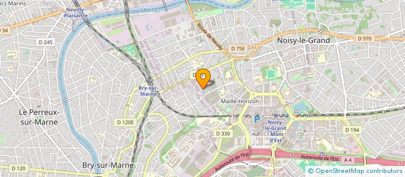 localisation de l'entreprise SCI BIZET à BRY-SUR-MARNE