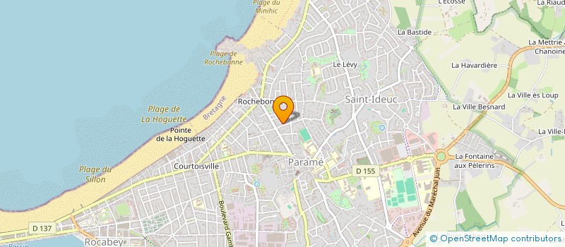 localisation de l'entreprise SCI BIZEUX  SAINT-MALO