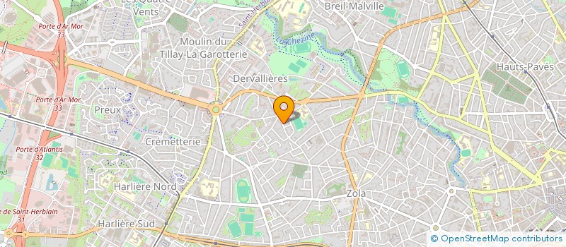 localisation de l'entreprise SCI BIZOT à NANTES