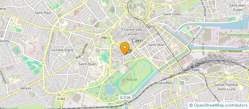 localisation de l'entreprise SCI BJ2A à CAEN
