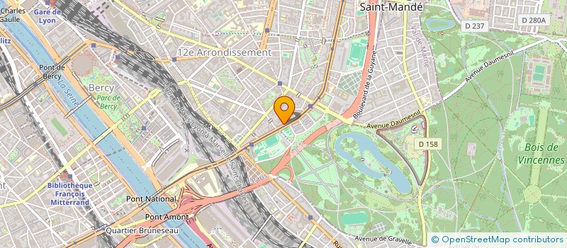 localisation de l'entreprise SCI BJ2E  PARIS