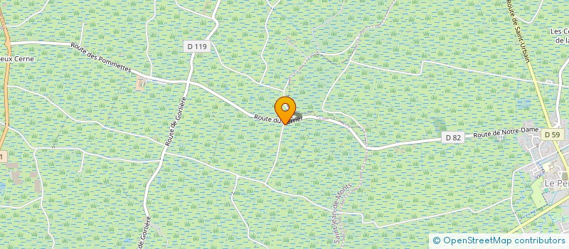 localisation de l'entreprise SCI BJA IMMO  SAINT-JEAN-DE-MONTS