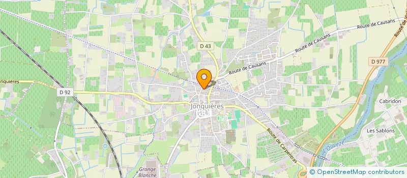 localisation de l'entreprise SCI BJBV IMMOBILIER  JONQUIERES