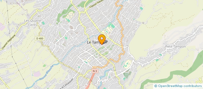 localisation de l'entreprise SCI BJL2S  LE TAMPON