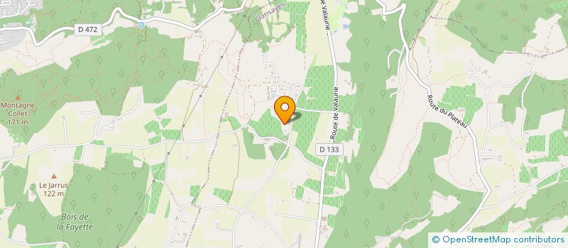 localisation de l'entreprise SCI BJLD  CLANSAYES