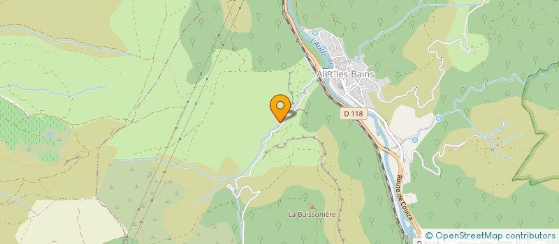 localisation de l'entreprise SCI BJQ  SERVIES-EN-VAL