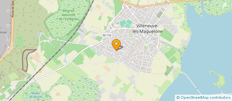 localisation de l'entreprise SCI BJT VIC  VILLENEUVE-LES-MAGUELONE