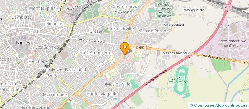 localisation de l'entreprise SCI BJV à HYERES