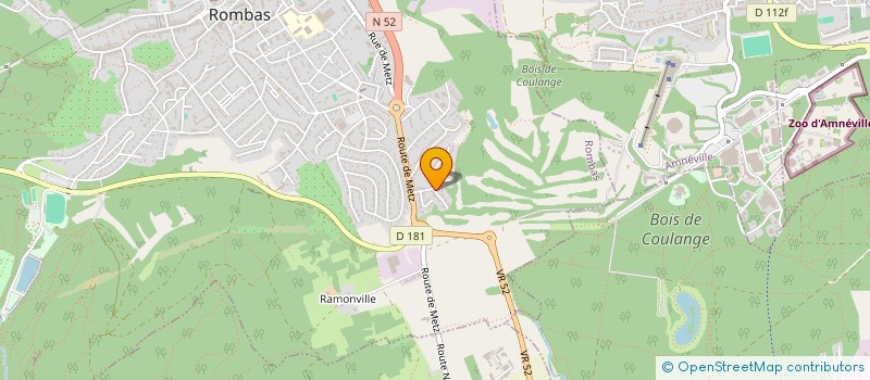 localisation de l'entreprise SCI BK IMMO  PIERREVILLERS