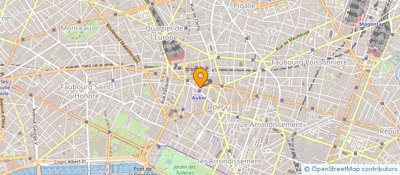 localisation de l'entreprise SCI BKE  PARIS