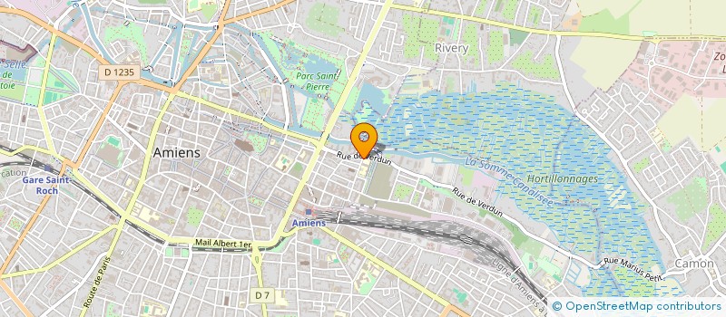 localisation de l'entreprise SCI BKLH à AMIENS