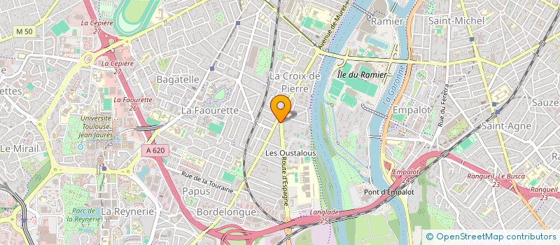 localisation de l'entreprise SCI BKM à TOULOUSE