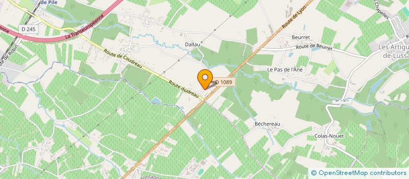 localisation de l'entreprise SCI BKM IMMOBILIER  SAINT-DENIS-DE-PILE