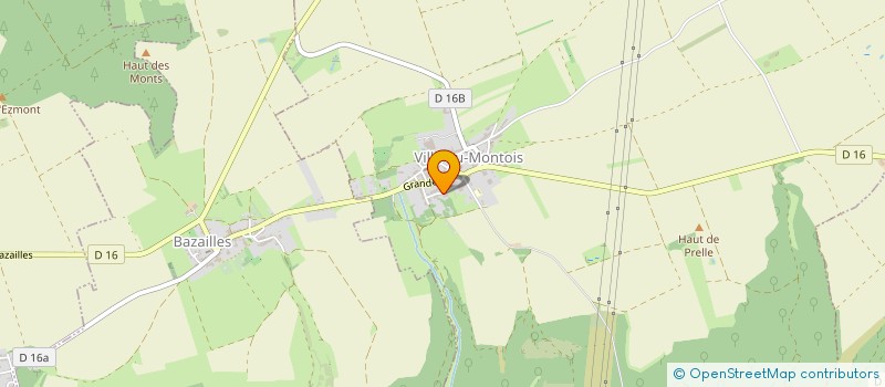 localisation de l'entreprise SCI BL  VILLE-AU-MONTOIS