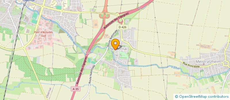 localisation de l'entreprise SCI BL  NIEDERNAI