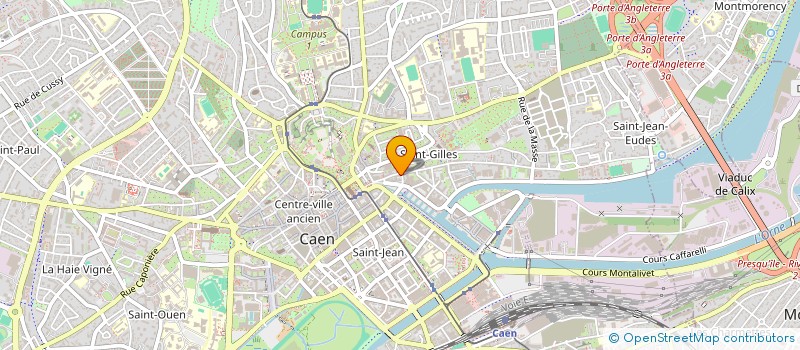 localisation de l'entreprise SCI BL à CAEN