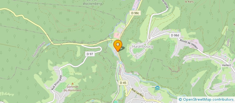 localisation de l'entreprise SCI BLA  DABO