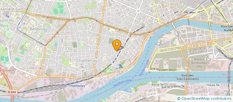 localisation de l'entreprise SCI BLABLABLA à NANTES